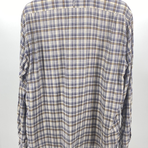 45rpm Umii908 Purple Check Shirt size 5 - Picture 2 of 7